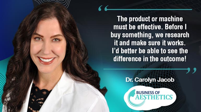 Business of Aesthetics by Dr. Carolyn Jacob
