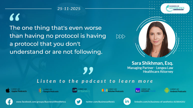 The business of aesthetics